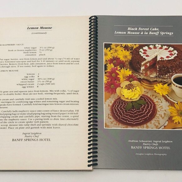 Taste Banff Recipe Chef Canadian Rockies Canada Cooking Cookbook Book Authentic - Picture 9 of 10